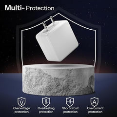 120W Charger for xiaomi Redmi 9 Power Adapter Warp/Dash/Supervooc with Type C Dash Cable Protecting Your Device from overheating -EW1-WH