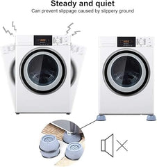 Xariya Anti Vibration Pads for Washing Machine, Washing Machine Stand, Washing Machine Legs Gripper, Shock Absorber for Washing Machine, Non Slip Pads for Washing Machine