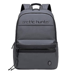 Arctic Hunter Compact Backpack for Men Women 21L One-Day-Capacity Slim 15.6" Laptop Bag Sleek Lightweight Water-resistant Small Laptop Backpack for Casual College Daypack