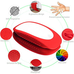 Oboe Silicone Case Cover Protective Skin Compatible With Apple Magic Mouse 1/2 and Magic iPad Mouse (Black)