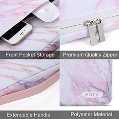 MOCA 13 inch, 13 inch Laptop Sleeve with Handle Compatible with MacBook Neo/Macbook Air 13 M5 M4 M3 M2 M1 2025-2018 / Pro 13 M2 M3 M4 M1 2025-2016 Polyester Multifunctional Computer Bag