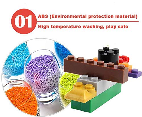 SYGA 1000 pc Toy Building Bricks Educational Game Blocks Kit for Children Compatible with Major Brands
