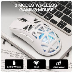 AULA SC620 Gaming Mouse, PAW3311 Sensor, 12000DPI, 1000Hz, Wired & Wireless