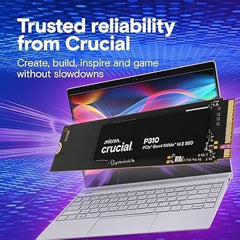 Crucial P310 1TB 2280 PCIe Gen4 3D NAND NVMe M.2 SSD – Up to 7,100 MB/s – Shift up to Gen4 – Internal Solid State Drive (PC) – CT1000P310SSD801