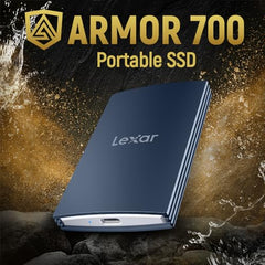 Lexar 1TB SL500 Portable SSD, Up to 2000MB/s, Compatible w/Type-C Laptops, iPhone 15/16, Smartphones, Tablets, PS5, Xbox, USB 3.2 Gen 2x2, Slim & Lightweight, External SSD, Black (LSL500X001T-RNBNU)