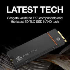Seagate Game Drive PS5 NVMe SSD for PS5 2TB Internal Solid State Drive - PCIe Gen4 NVMe 1.4, Officially Licensed, Up to 7300MB/s with Heatsink (ZP2000GP3A1001)