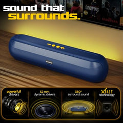 Dubstep Pop 600 Wireless Speaker, 15 Hrs Playtime, 52mm Driver, TWS Pairing, 6W Output Bluetooth Speakers (Grey)
