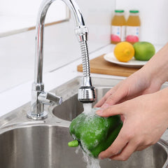 SYGA Kitchen Tap Spray Head Kitchen Faucet Extender Universal Faucet Spray Head Adapter Accessories 360? Swivel Adjustable Nozzle Sprayer for Bathroom Toilet Nozzle Filter Adapter- Long Headed, 14cm