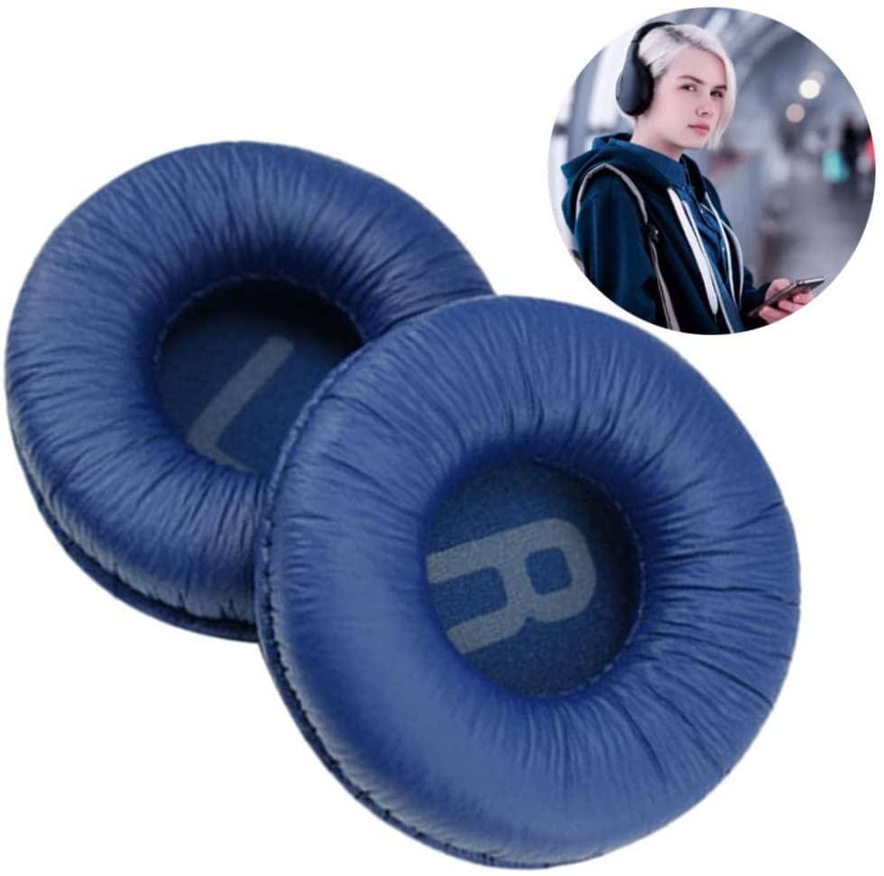 SYGA Earpads Replacement Ear Pads Ear Cushion Cover Compatible with JBL E55BT Over-Ear Wireless Headphones- Black