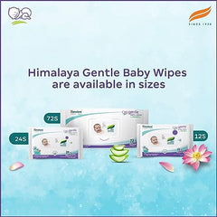 Himalaya Nature Touch Water Wipes for Baby's Sensitive Skin | 72NxPack of 3 | With Organic Coconut Oil | 99% Pure Water | 100% Plant-Based Biodegradable Wipes