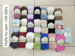 Crochet Soft Fluffy Fur Yarn Pink Chunky Polyester Plush Fur Eyelash