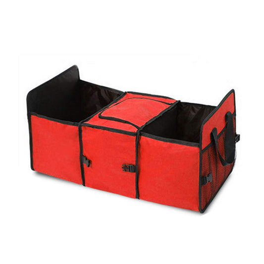 SYGA Insulation Storage Picnic Bag Heavy Shopping Organizer Foldable Storage Bag_Red