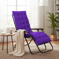 DADDY COOL Multipurpose Extra Long Rocking Chair Cushion for Outdoor and Indoor/Chair pad for Home & Office Chair Filling 18 x 50 Inch Pack of 1 Dark Green (Only Cushion)