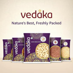 Amazon Brand - Vedaka Whole Cashews | 1 Kg | Grade W320 Kaju Nuts | Gluten-Free & Plant Based Protein | Firm Texture, Rich Taste | Healthy Snack