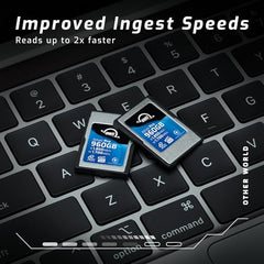 OWC 240GB Atlas Pro High Performance Cfexpress 4.0 Type A Memory Card Professional Grade, up to 1850MB/s Read and 1700MB/s Write Speed