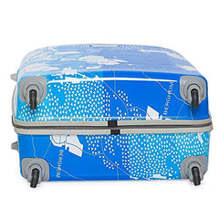 Skybags Trooper Set of 3 (S+M+L) Printed Hard Case Trolley Bags, Green