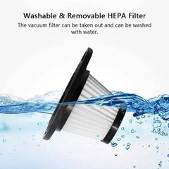 SYGA Car Vacuum Cleaner Wireless Handheld Household Vacuum Cleaner HighPower Vacuum Cleaner Wet and Dry Portable Vacuum Cleaner - USB Models with Storage Bag