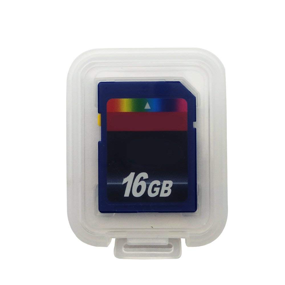 SYGA 10 Pieces Memory Card Plastic Storage Case for SD MMC/SDHC PRO Duo (Memory Card not Included) (1.9" x 1.5" x 0.3")