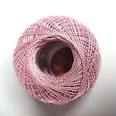 Adikala Metallic Cotton Tatting Shuttle, Crochet Dori Balls for Knitting, Weaving, Embroidery and Craft Making_(Set of 4)- 100GMS (Golden)