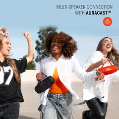 JBL Charge 6, Powerful Pro Sound with AI Sound Boost Wireless Portable Bluetooth Speaker,28 Hrs Playtime, Auracast Multi-Speaker Connection, Built in Power Bank, IP68 Waterproof Black & Orange