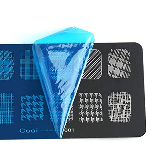 SYGA 1 Piece Cooi_002 Style Nail Plates Nail Art Image Stamping Plates Nail Sticker