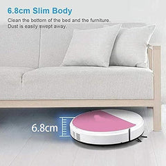 TRIDEO [𝟏𝟓 𝐘𝐄𝐀𝐑𝐒 𝐖𝐀𝐑𝐑𝐀𝐍𝐓𝐘 Vacuum Robot Cleaner, Automatic Circle Sweeper Vacuum Cleaner with Noise Reduction and Long Battery Life Full Space Coverage for Wood Floors