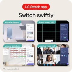 LG 34U640B Smartchoice 86 cm (34 Inch) 21:9 UltraWide WQHD (3440x1440) Curved Monitor(1800R), 144Hz, sRGB 99%, HDR10, Anti-Glare, HDMI X 2, DP, USB-C (PD 65W), PBP, PIP, Tilt/Height Adjustable Stand
