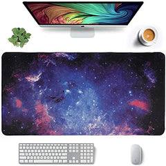 Seagull flight of fashion Large Extended Mouse Pad XXL with Non-Slip Rubber Base, Stitched Edge Mouse Mat for Laptop, Computer & Desk - 60 x 30 x 0.2 cm - World Map