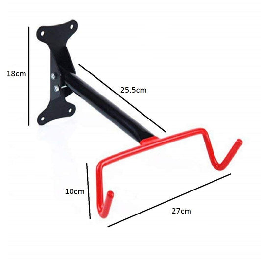 SYGA Wall Mount Bicycle Holder Folding Space Saver with Mounting Hardware for Garage to Dorm Room