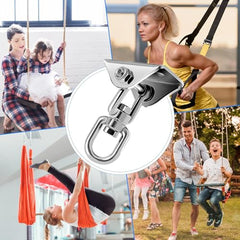 Hodaqe Stainless Steel Ceiling Hanging Hook Kit, 300 kg