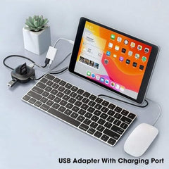 Sounce USB to 3.5mm Female Adapter, USB Headphone Audio Jack External Stereo Sound Cable Cord Splitter for MacBook, Laptop, Linux, PS4, Headset - Grey
