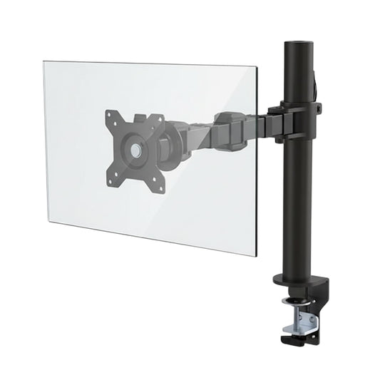 RISSACHI Monitor Stand for Desk 17-30 Inch | Height Adjustable Arm Mount with 10 Kg Load Capacity