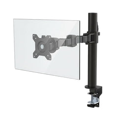 RISSACHI Monitor Stand for Desk 17-30 Inch | Height Adjustable Arm Mount with 10 Kg Load Capacity