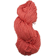 Crochet Now |100% Cotton Yarn 4 Ply (160 Grams) 3.5Mm Hook For Crochet/Knitting (Dark Salmon, Aqua)