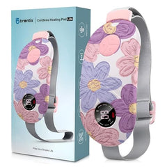 BRONTIX Period Cramp Relief Massager, Cordless Heating Pad