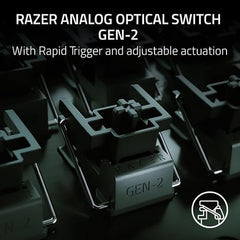 Razer Huntsman V3 Pro Mini - 60% Analog Optical Esports Wired Keyboard- RZ03-04990100-R3M1