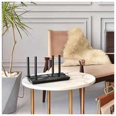 TP-Link Archer AX23 AX1800 Dual-Band Wi-Fi 6 Router (1800 Mbps Speed Gigabit Wireless | Beamforming OFDMA | Next-Gen Platform Dual-Core CPU | One Mesh Easy Setup) Black