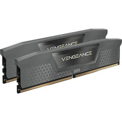 CORSAIR Vengeance DDR5 64GB (2x32GB) Up to 6000MHz CL40 Desktop RAM Kit – AMD EXPO & Intel XMP 3.0 Compatible – Grey