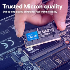 Crucial 32GB DDR5-5600 SODIMM CL46 (16Gbit)