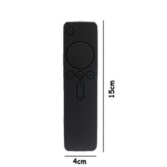 SYGA Anti Slip Silicone Protective Case/Cover or Xiaomi Mi TV Box Remote Controller Cover (for MI Xiaomi TV Box 3 3c 3s 3pro), Black