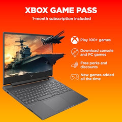 HP Victus, Intel Core 5 210H, 4GB RTX 3050 A (24GB DDR5, 512GB SSD) FHD, 144Hz, 300 nits, IPS, 15.6''/39.6 cm, Win11, M365* Office24, Mica Silver, 2.29kg, fa2500TX, Backlit, Gaming Laptop
