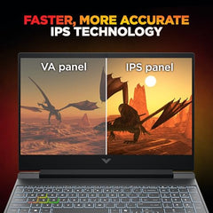 HP Victus, Intel Core 5 210H, 4GB RTX 3050 A (24GB DDR5, 512GB SSD) FHD, 144Hz, 300 nits, IPS, 15.6''/39.6 cm, Win11, M365* Office24, Mica Silver, 2.29kg, fa2500TX, Backlit, Gaming Laptop