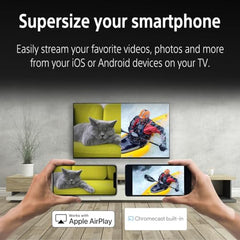 Sony BRAVIA 80 cm (32 inches) HD Ready Smart LED Google TV KD-32W825 (Black)