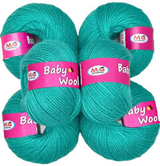 M.G ENTERPRISE MG Baby MelonKnitting Wool 200 Wool Thread for Crochet & DIY Craft Projects