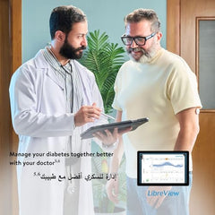 FreeStyle Libre 2 Plus Sensor Continuous Glucose Monitor