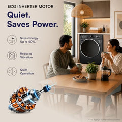 IFB 11 Kg 5 Star, Ai DOS, OXYJET, 9 Swirl Wash, Steam Refresh, Eco Inverter, WiFi, DeepClean® Fully Automatic Front Load Washing Machine(EXECUTIVE PLUS OXN 1114, 2X Power Steam®,Inbuilt Heater,Silver)