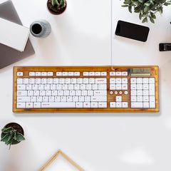 Arctic Fox Crystal Wired Keyboard (Grey)