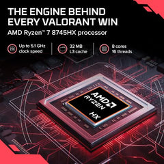 HP Smartchoice HyperX OMEN 15, AMD Ryzen 7 260, 8GB-RTX 5050, 24GB DDR5 (Upgradeable), 1TB SSD, 180Hz, 2.5K, 500 nits, 3ms RT, 15.3''/38.9cm, Win11, Office24, Black, 2.42kg, gb0038AX, AI Gaming Laptop