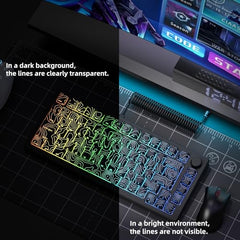 dagaladoo Cute PBT keycaps,Coffee Cat, XDA Profile Keyboard Keycaps