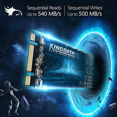 KINGDATA SSD for MacBook 1TB NVMe PCIe Gen3x4 M.2 2280, Internal SSD for MacBook Air A1466 A1465(2013-2017)/MacBook Pro A1398 A1502(Retina 2013-2015)/iMac A1419 A1418